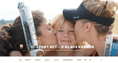 Desktop Screenshot of iq-sport.net